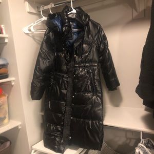 Gap upcycled long puffer